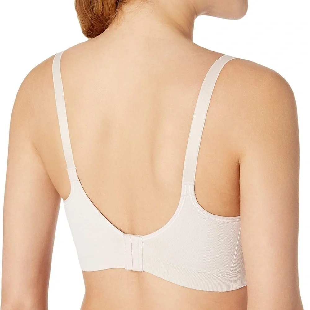 PLAYTEX Women's Maternity & Nursing Seamless Wirefree Bra Small